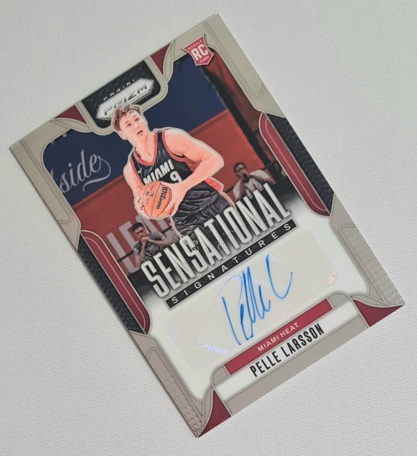 Pelle Larsson - 2024/25 Panini Prizm Basketball NBA Miami Heat (RC) Sensational Signatures #SS-PLL /Autograph