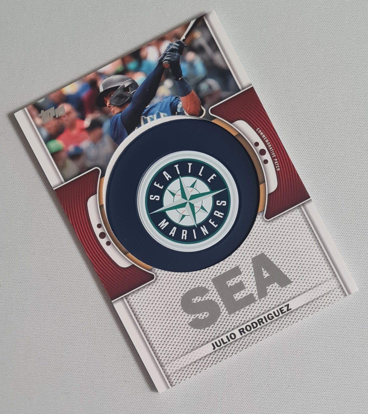Julio Rodriguez - 2023 Topps MLB Seattle Mariners SEA #TLP-JR /Patch Relic Card