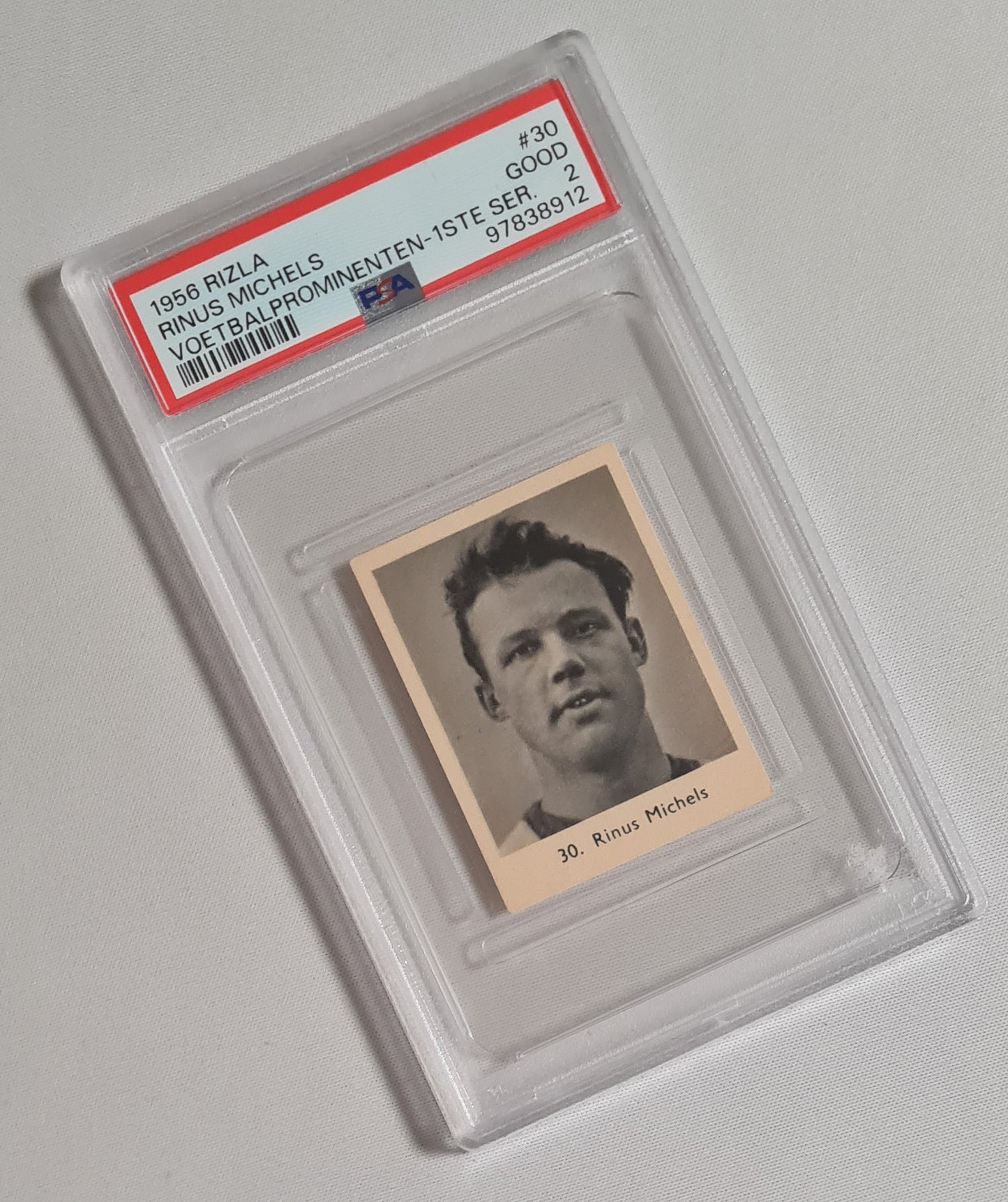 Rinus Michels - 1956 Rizla Voetbal Prominenten-1ste Serie #30 PSA 2