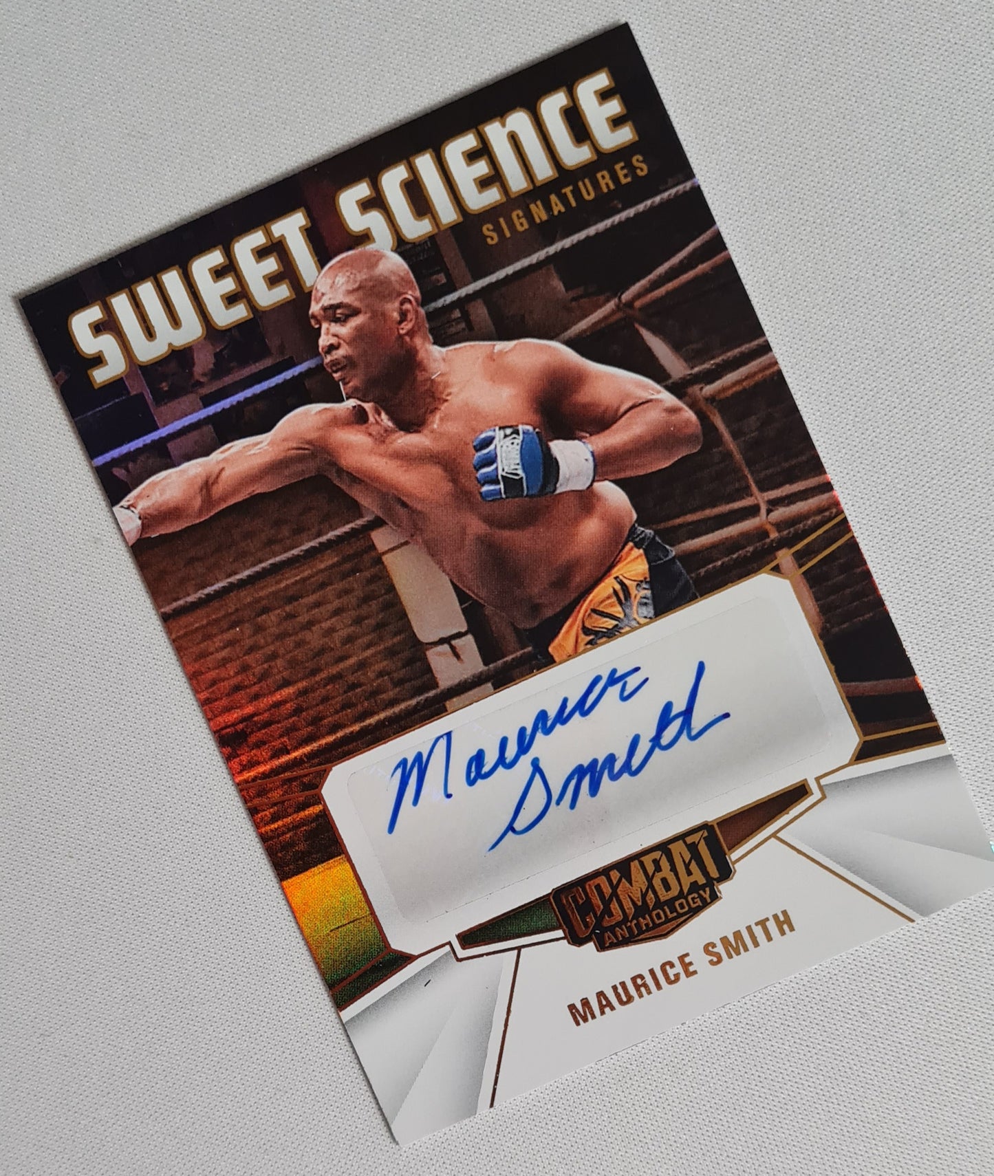 Maurice Smith - 2025 Panini Combat Anthology SWEET SCIENCE #SW-MSM /Autograph