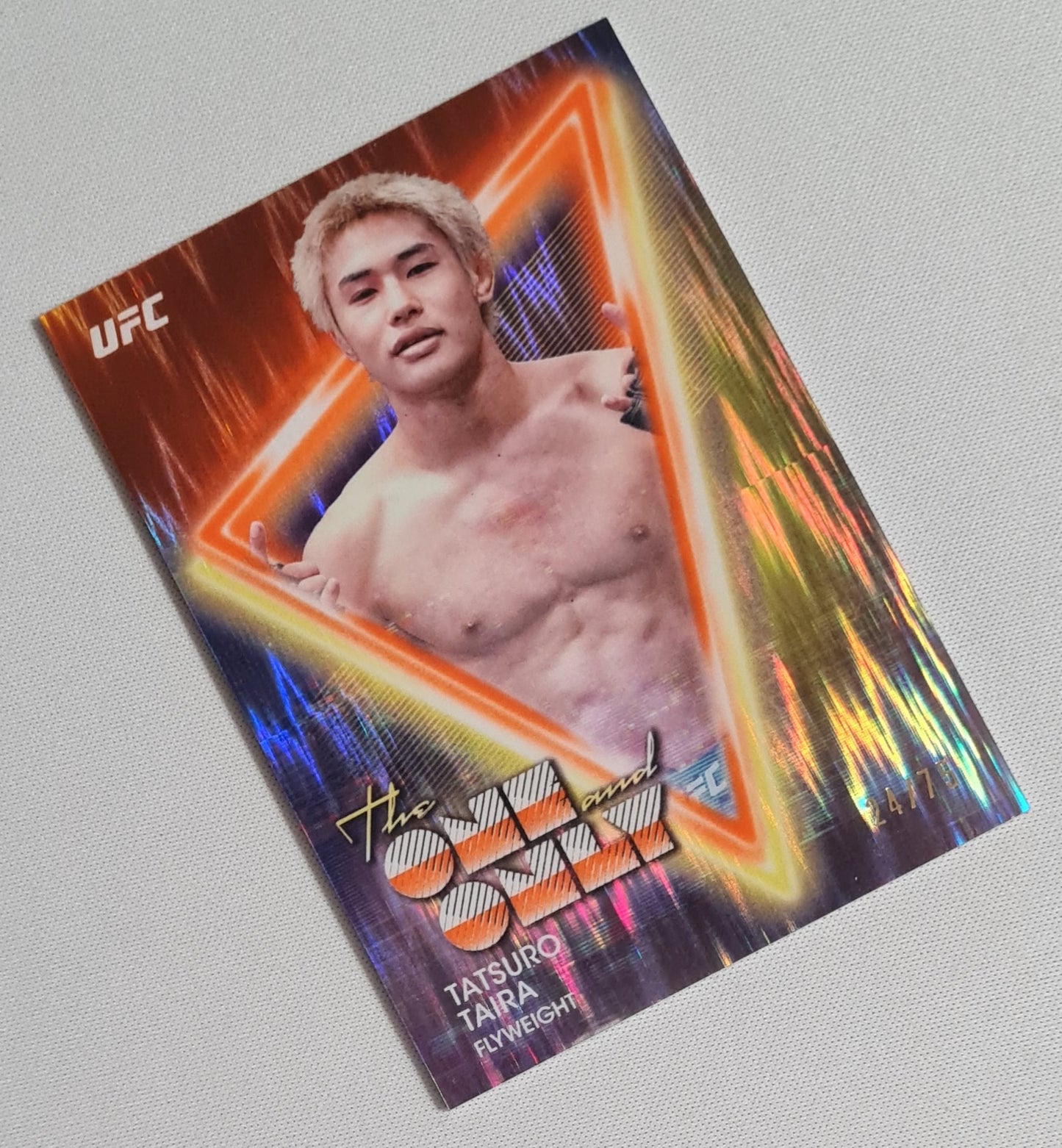 Tatsuro Taira - 2025 Topps UFC Fighter Flyweight The One and Only #00-18 /75