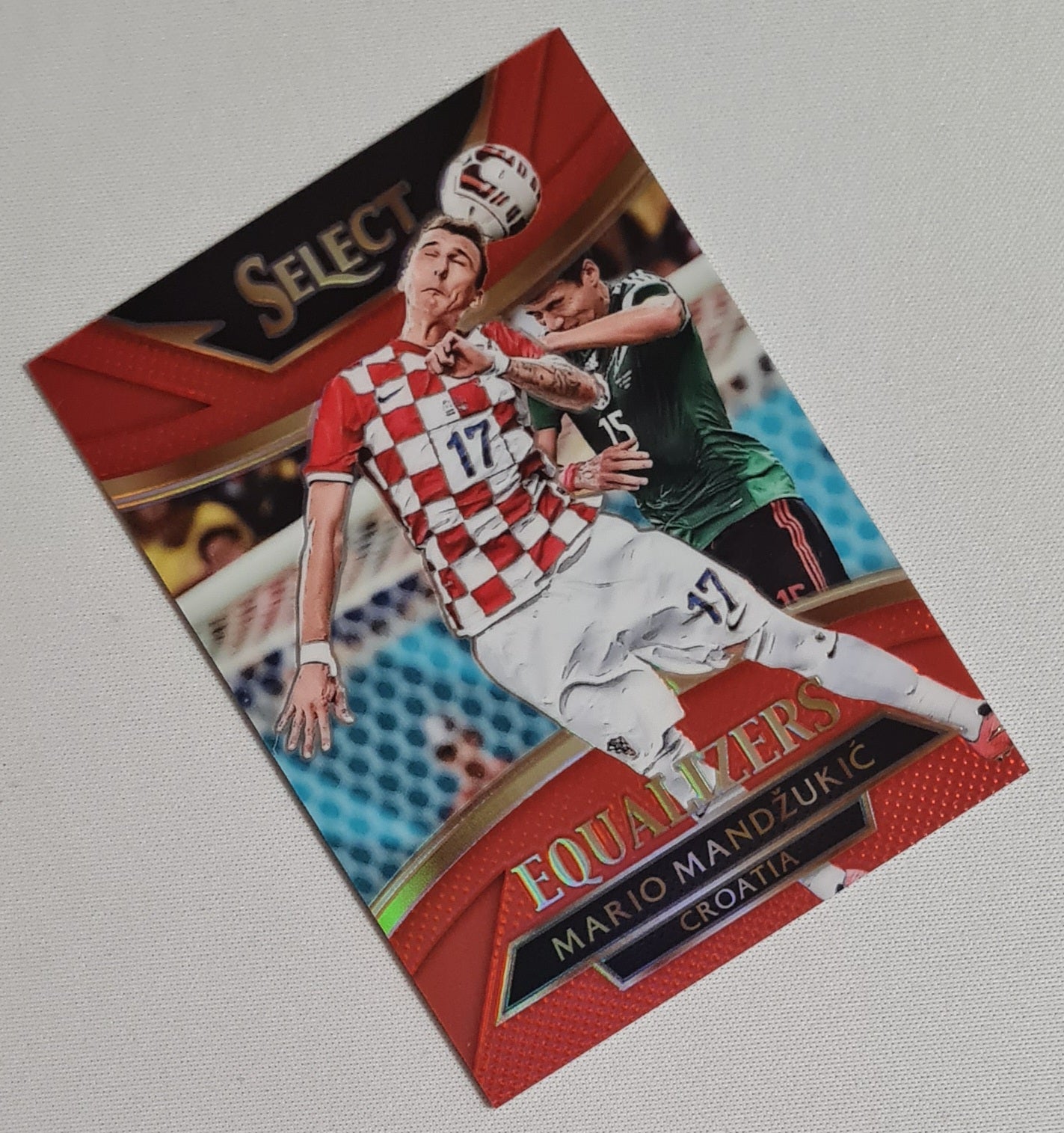 Mario Mandzukic - 2015/16 Panini Select Soccer EQUALIZER National Team Croatia #7 /199