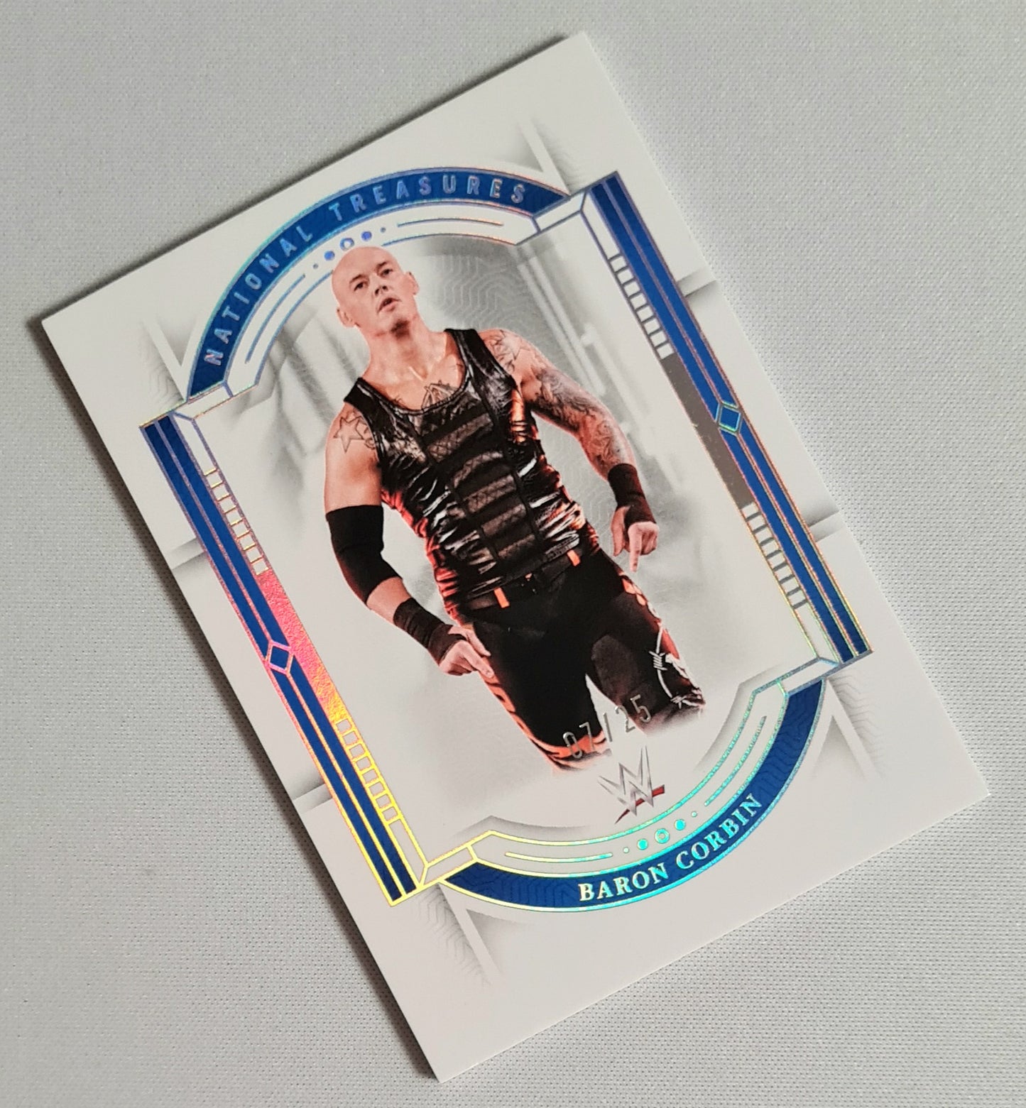 Baron Corbin - 2024 Panini National Treasure WWE Wrestling Smack Down #63 /25