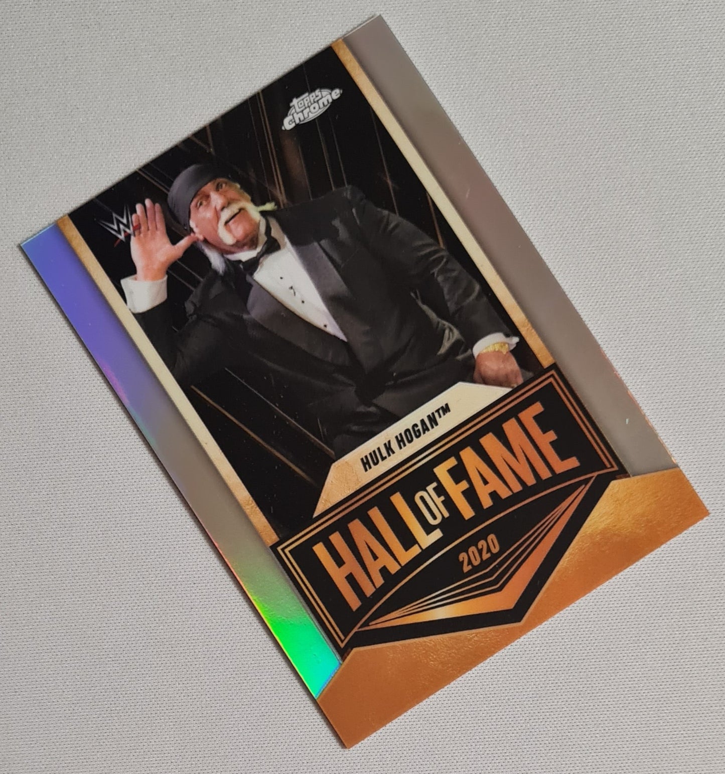 Hulk Hogan - 2025 Topps Chrome WWE Wrestling Hall of Fame 2020 #EMB-HH