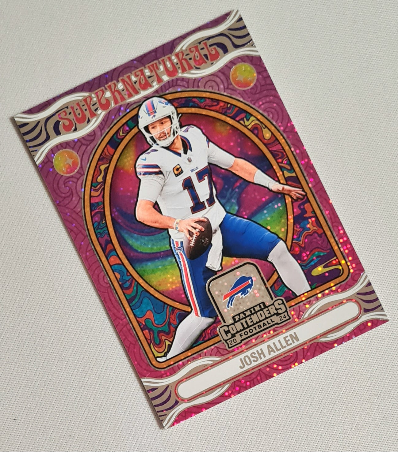 Josh Allen - 2024 Panini Contender Football NFL Buffalo Bills SUPERNATURAL #5