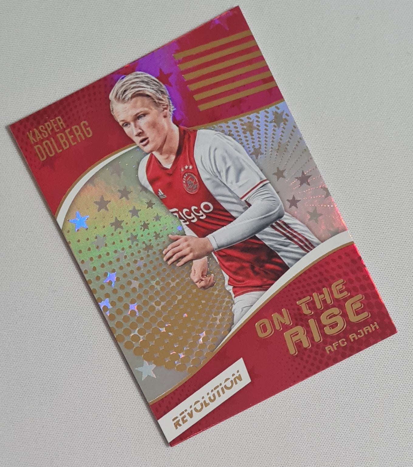 Kasper Dolberg - 2017 Panini Revolution on the Rise AFC Ajax #OTR-13