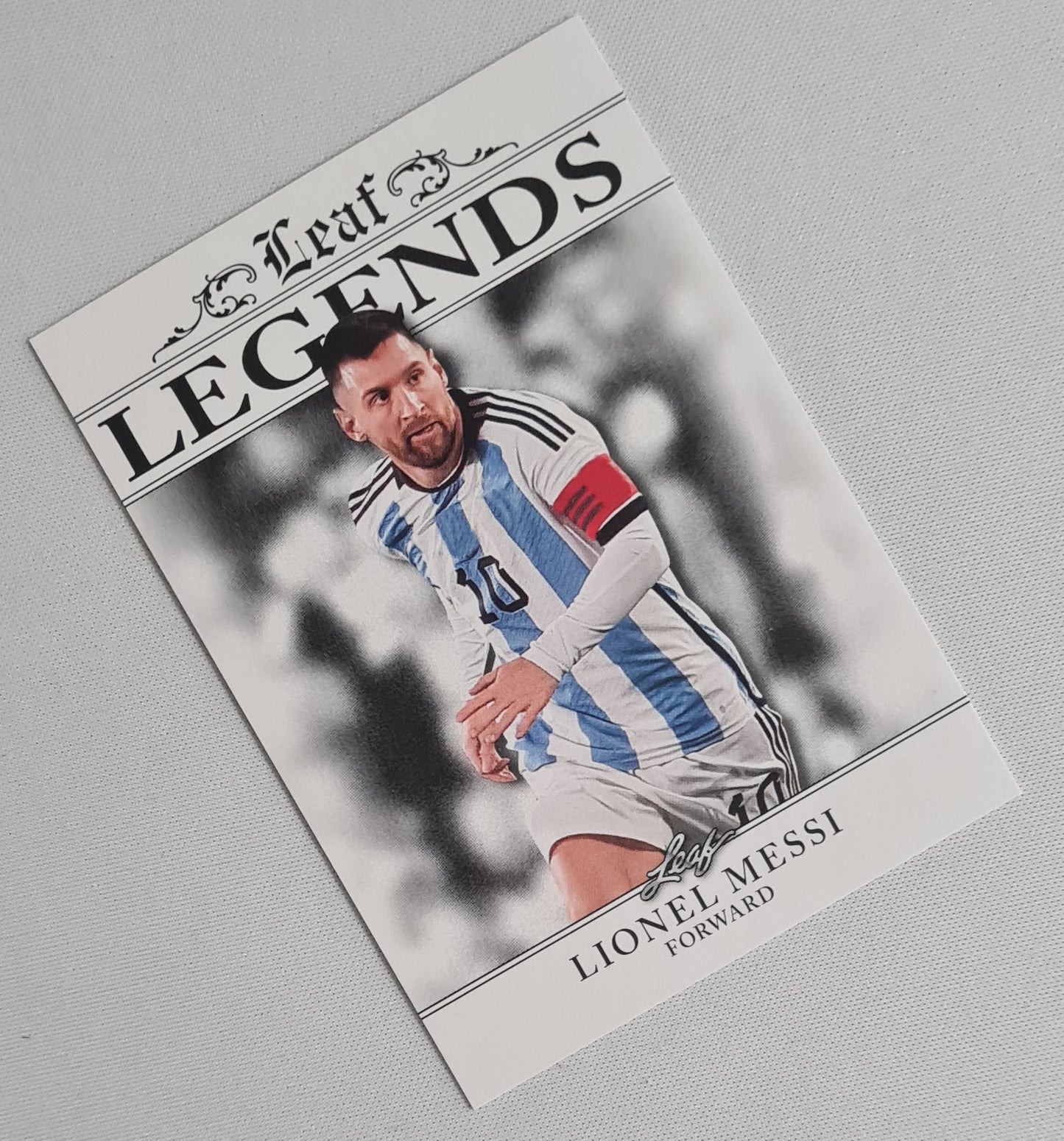 Lionel Messi - 2023 Leaf Trading Cards Soccer Legends #LA-08
