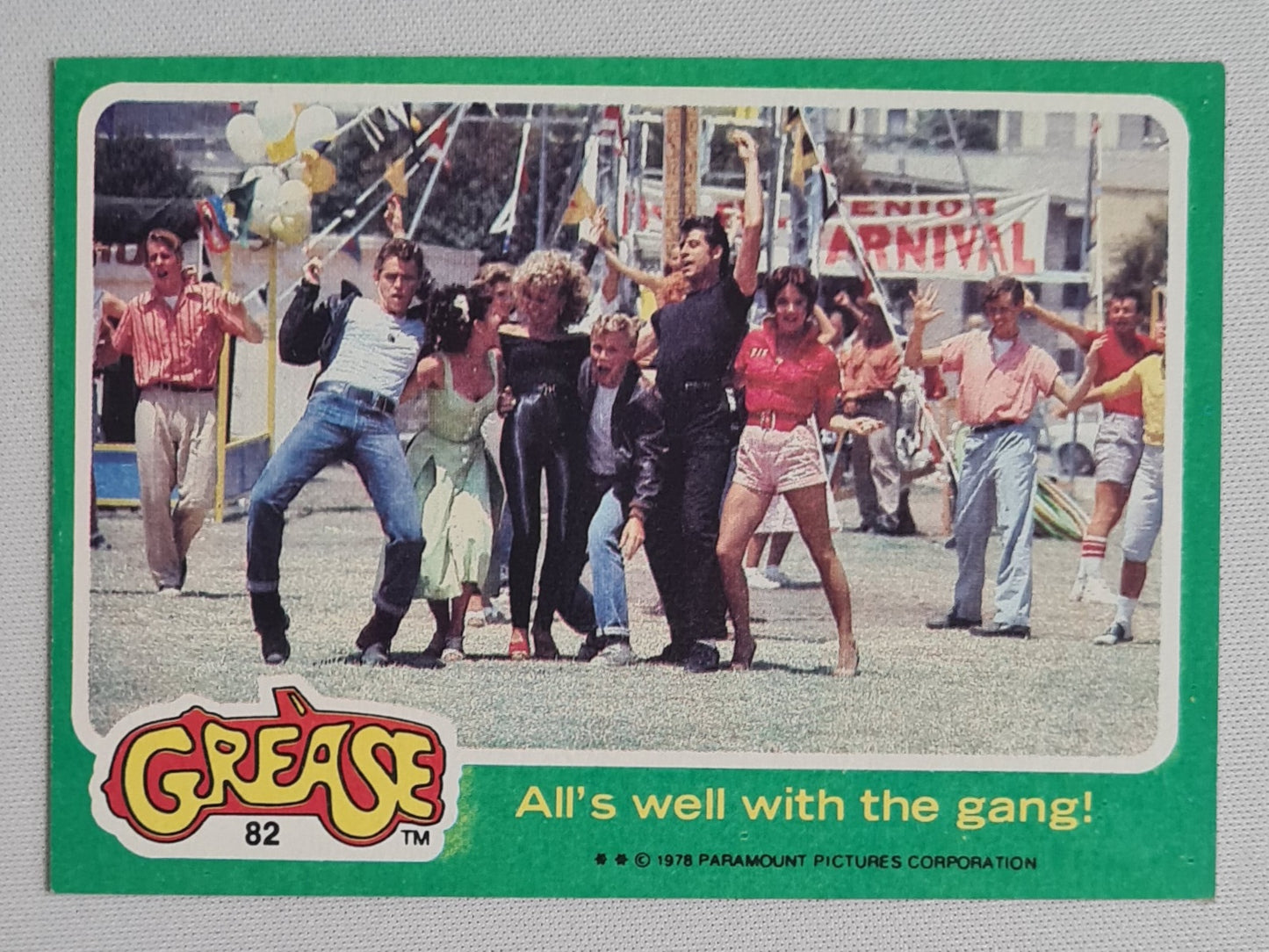 Grease - 1978 Paramount Pictures "All's well with the gang!" #82