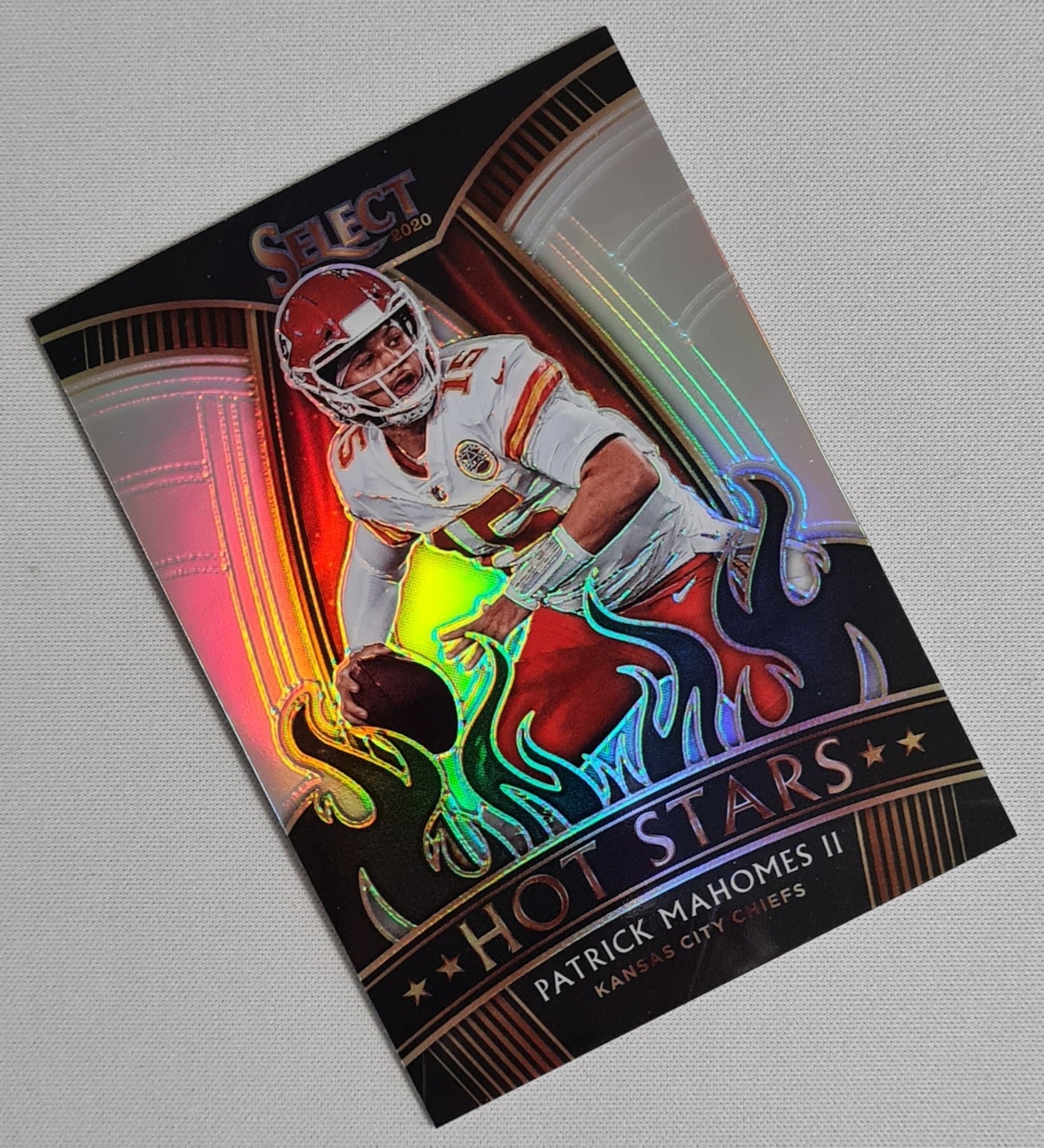 Patrick Mahomes II - 2020 Panini Select Football NFL Kansas City Chiefs HOT STARS #HS3 Prizm Refractor