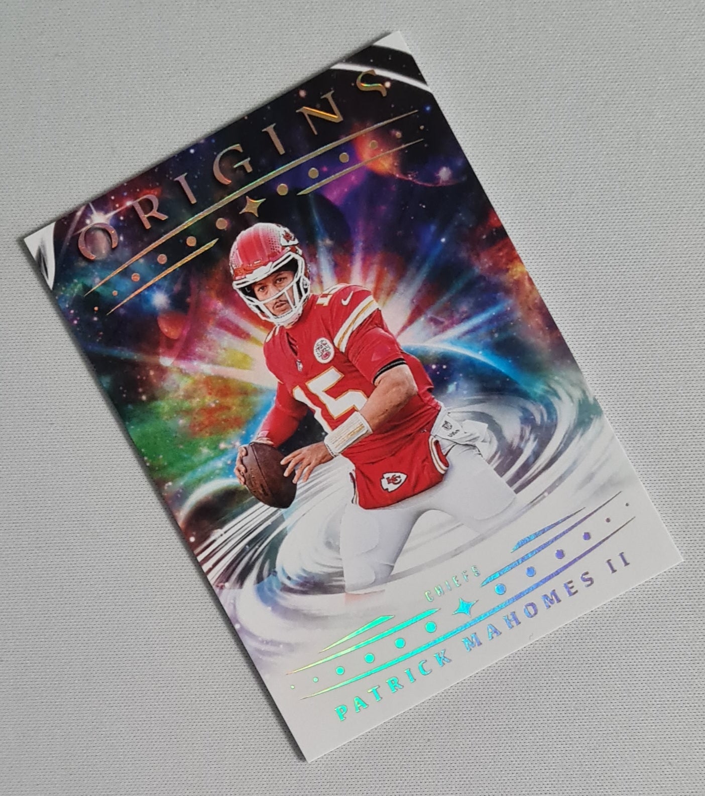 Patrick Mahomes II - 2025 Panini Origins Base Parallel Football NFL Kansas City Chiefs #49