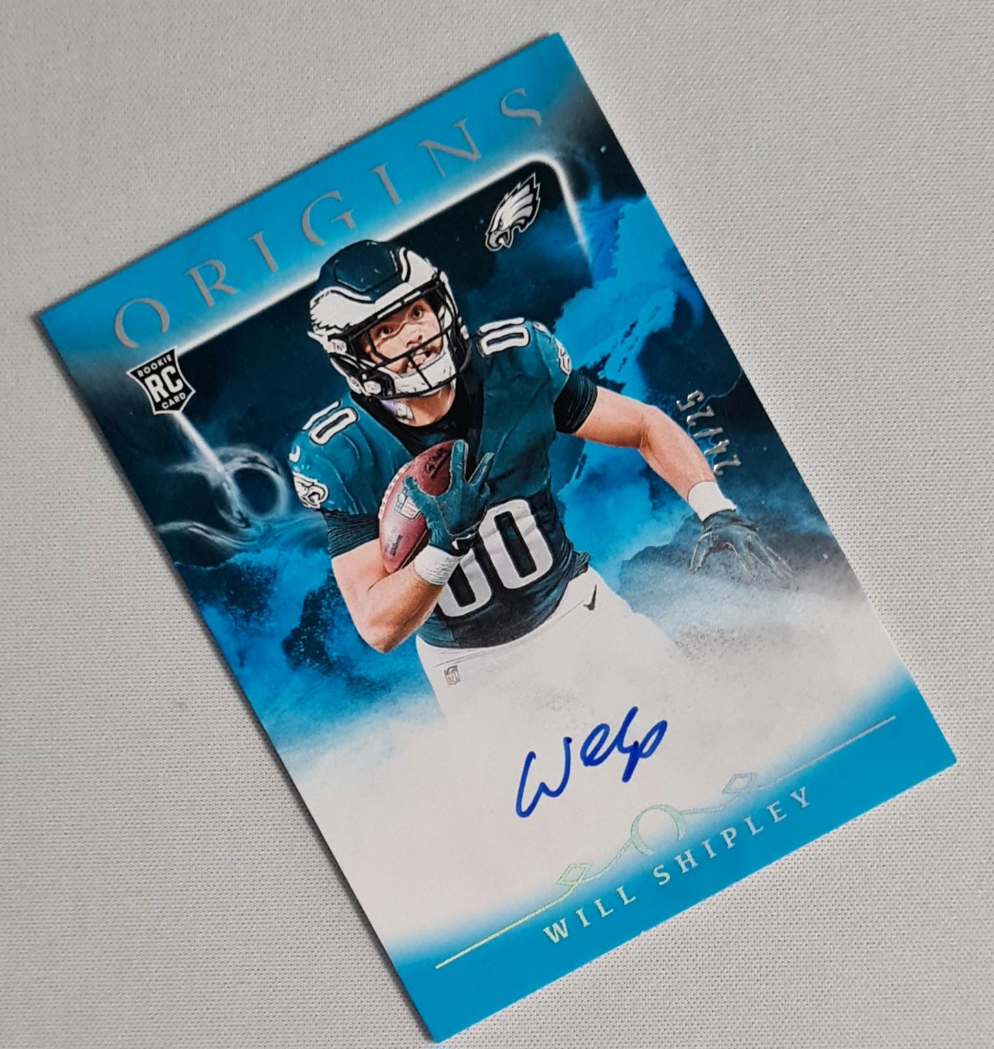 Will Shipley - 2024 Panini Origins Football NFL Philadelphia Eagles #RAU-WSH /25 /Autograph