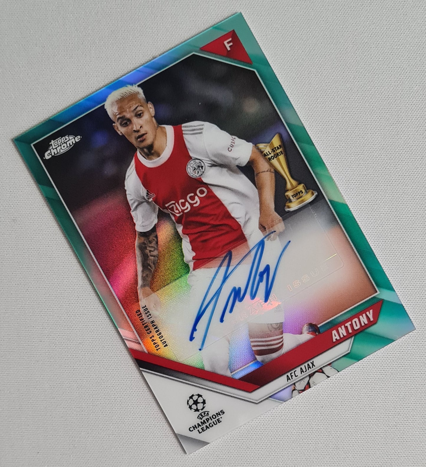 Anthony - 2022 Topps Chrome AFC Ajax (EL) #CA-A /199 / Autograph