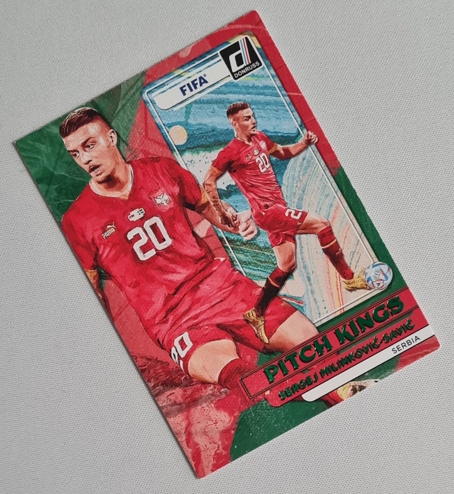 Sergej Milinkovic-Savic - 2022 Panini Donruss Soccer National Team Serbia #20