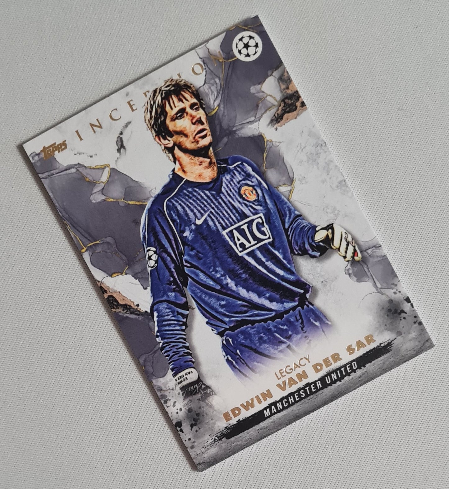 Edwin van der Sar - 1997 Topps Inception Manchester United Goalkeeper Legacy (CL)