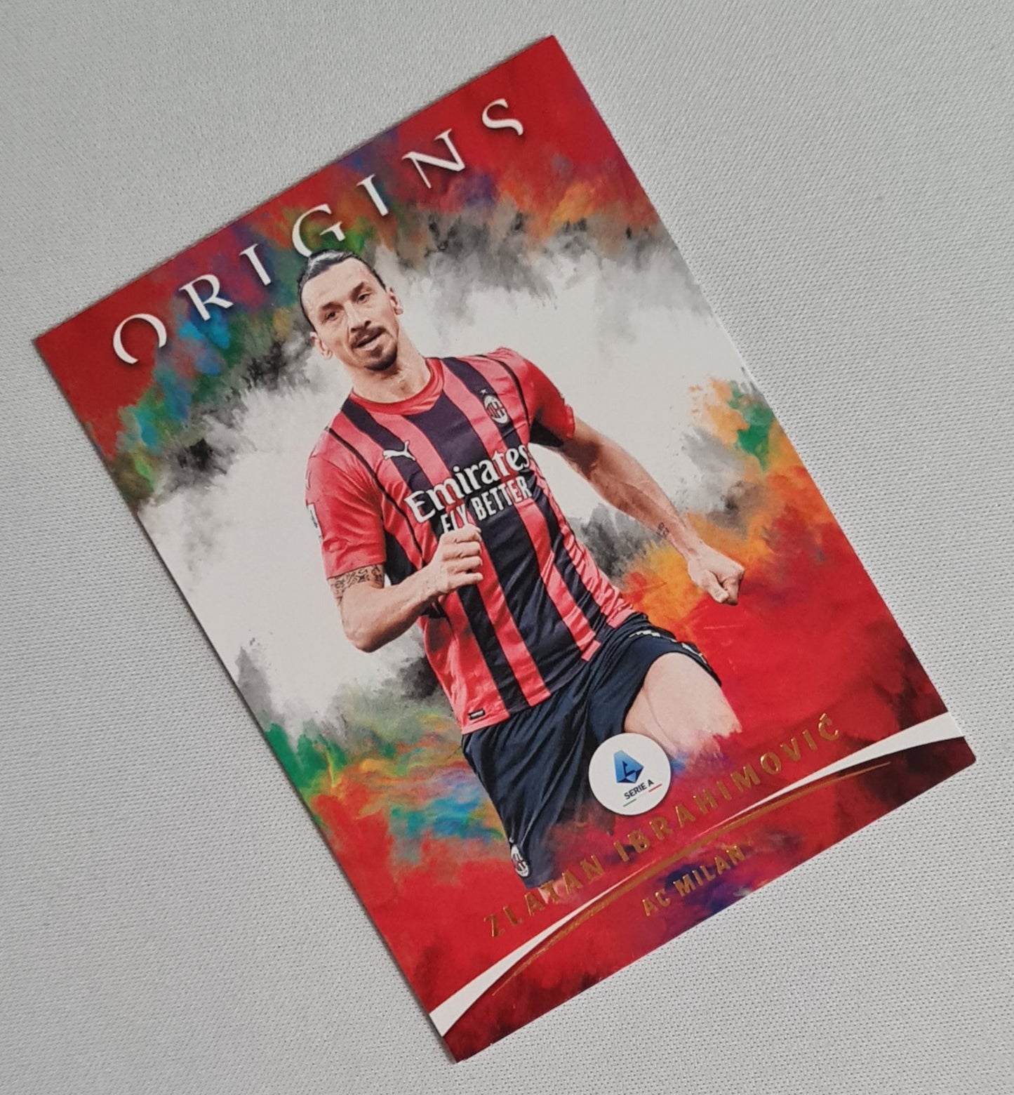 Zlatan Ibrahimovic - 2021/22 Panini Chronicles Origins Serie A Soccer AC Milan #82