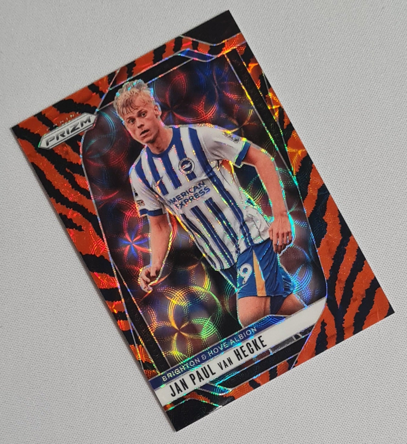 Jan Paul van Hecke - 2024/25 Panini Premier League Soccer Brighton & Hove Albion #184 Tiger