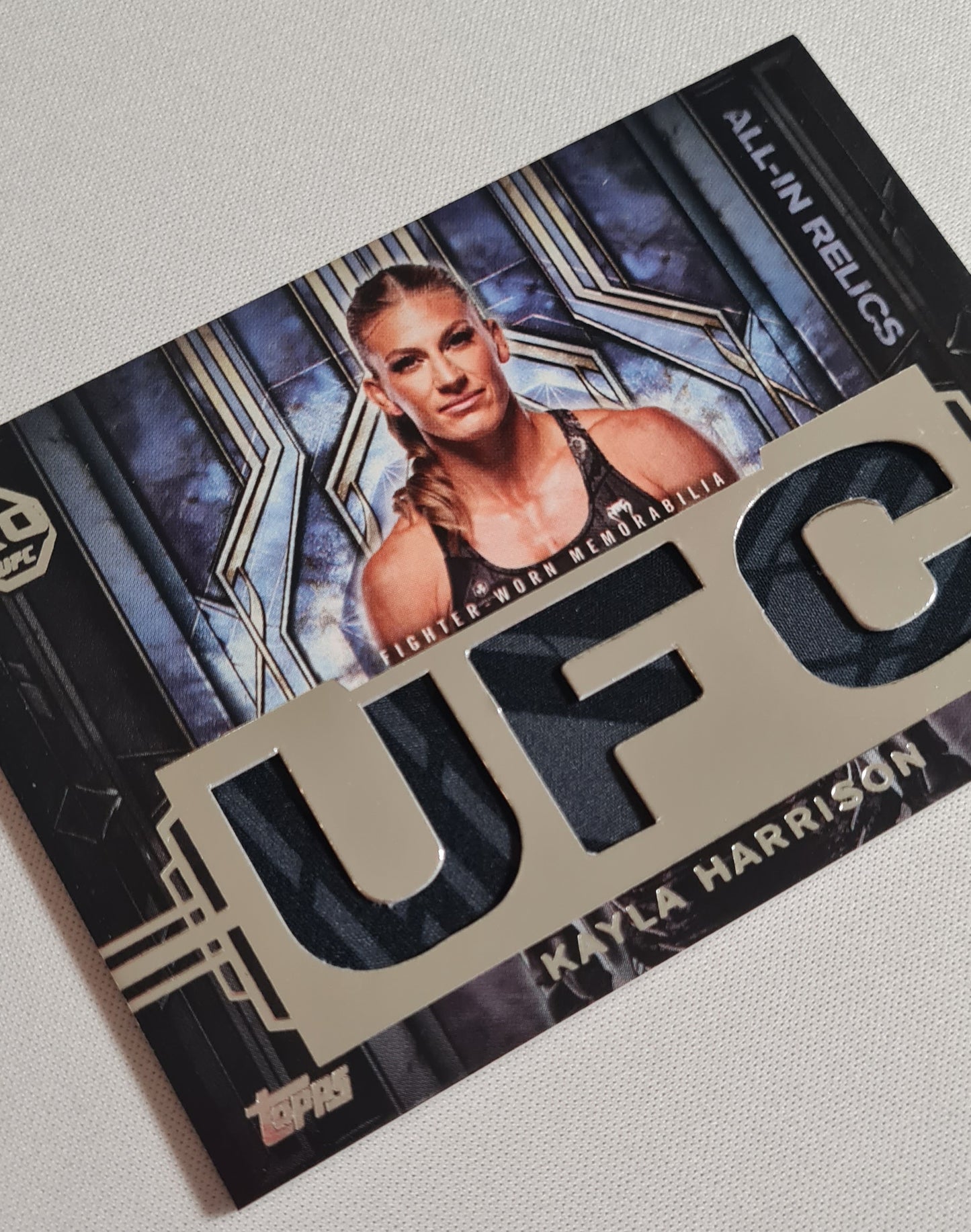 Kayla Harrison - 2025 Topps UFC Fighter Bantamweight (women) ALL-IN RELIC #AIR-KH