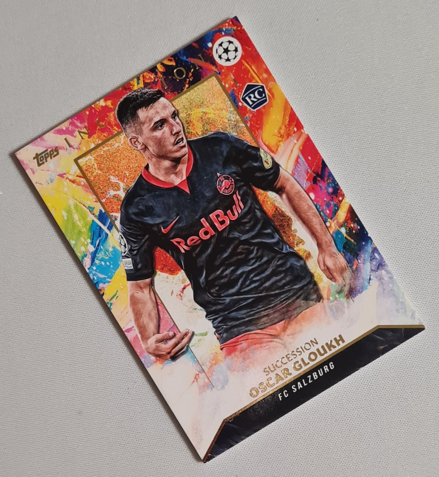 Oscar Gloukh - 2024 Topps Inception Succession - FC Salzburg (RC) #13
