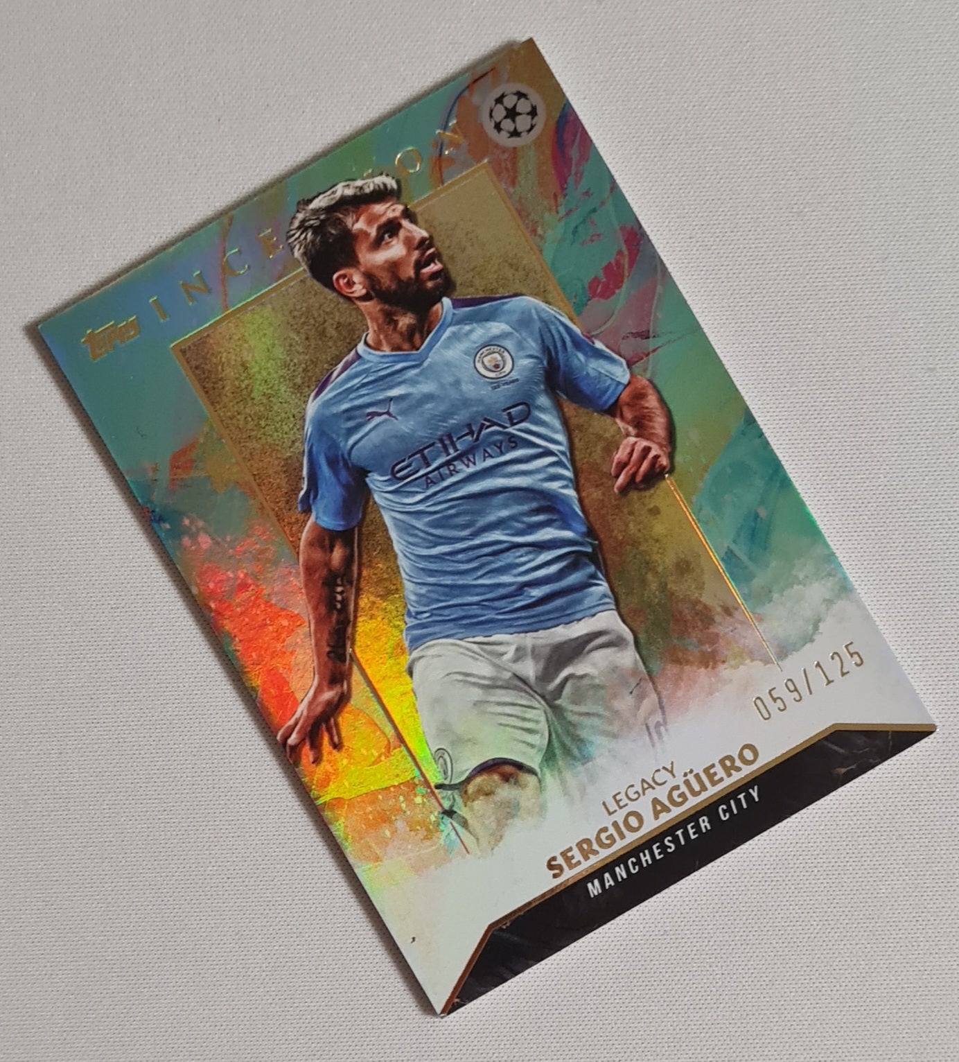 Sergio Aguero - 2024 Topps Inception Legacy - Manchester City #30 /125