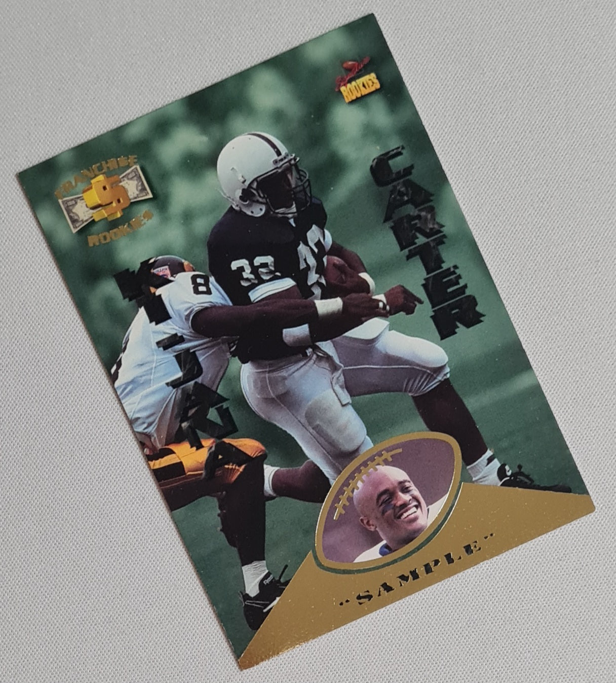 Ki-Jana Carter - 1995 Sample Football Signed Rookies Franchise (RC) #R3