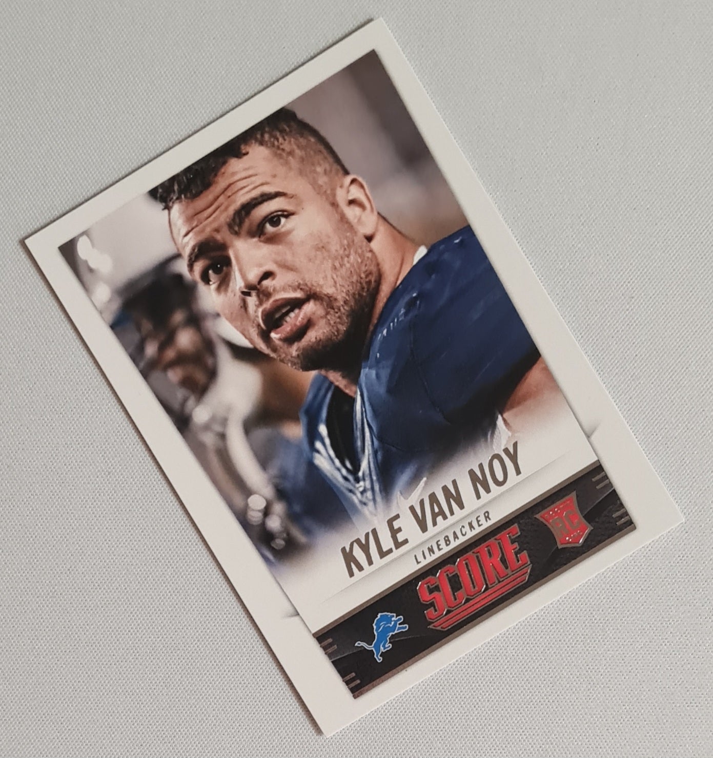 Kyle van Noy - 2014 Panini Score Football NFL Detroit Lions (RC) #396
