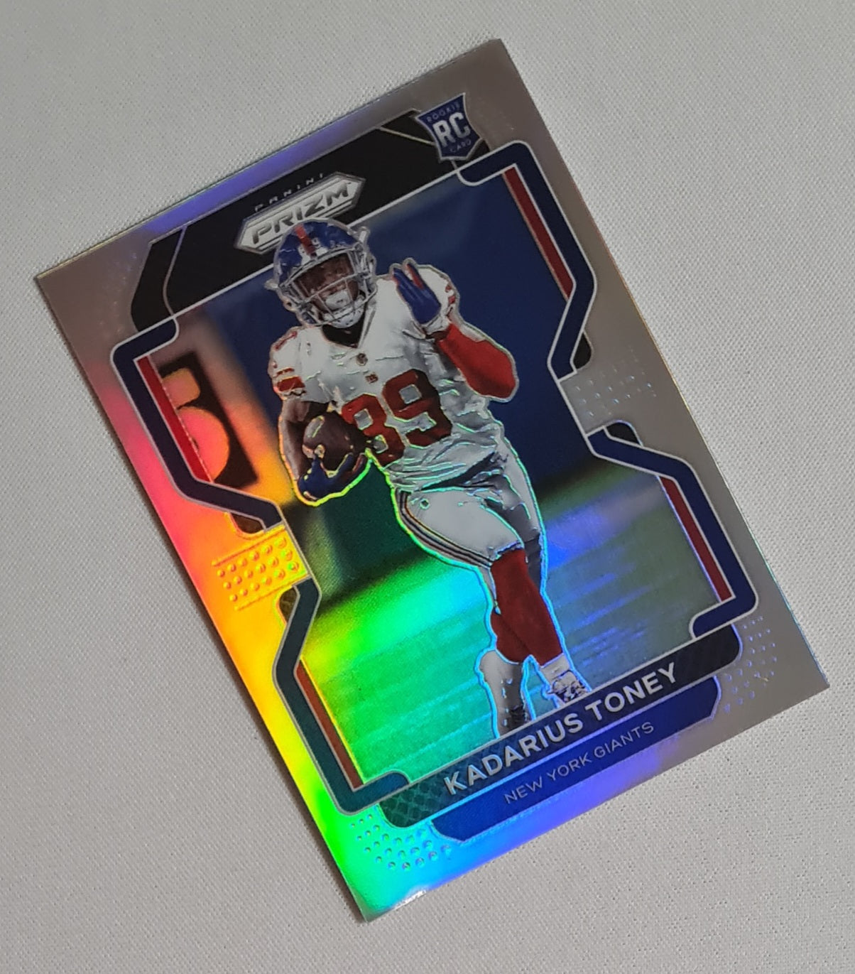 Kadarius Toney - 2021 Panini Prizm Football NFL New York Giants (RC) #342 Refractor