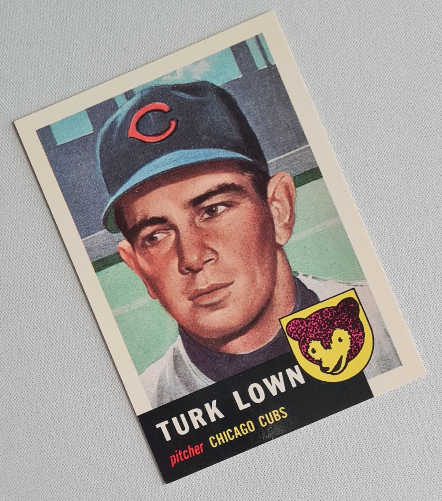 Turk Lown - 1953 Topps Baseball Archives The Ulimate Series MLB Chicago Cubs #130