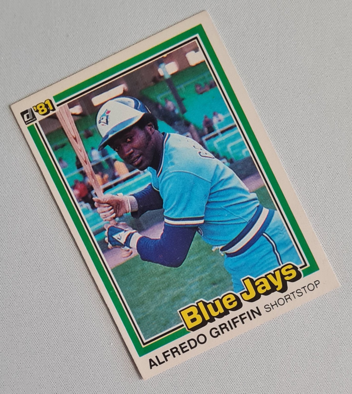Alfredo Griffin - 1981 Donruss MLB Blue Jays First Edition Collector Series #149