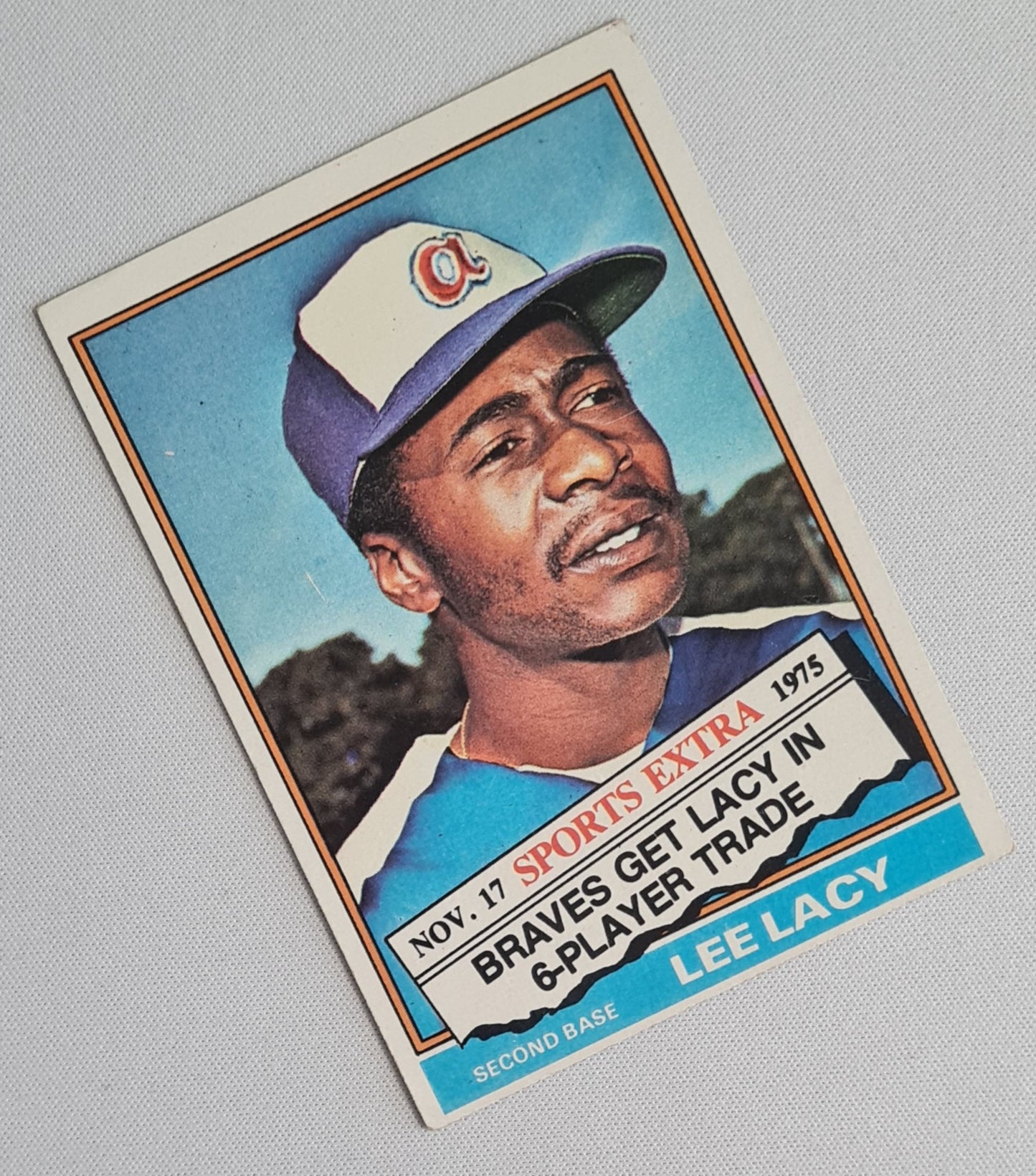 Lee Lacy - 1974 Topps "Chewing Gum Inc" MLB Braves - Sports Extra - #99T