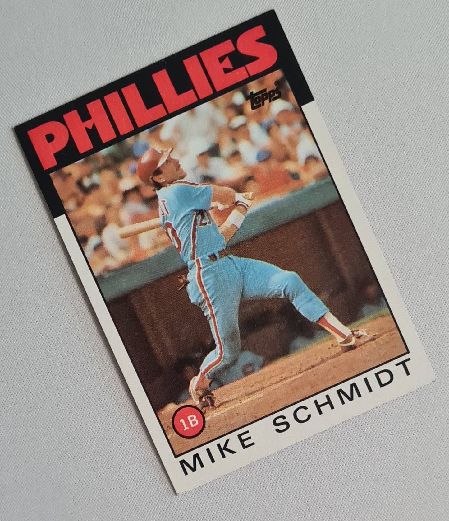 Mike Schmidt - 1986 Topps "Chewing Gum" Inc. MLB Philies #200