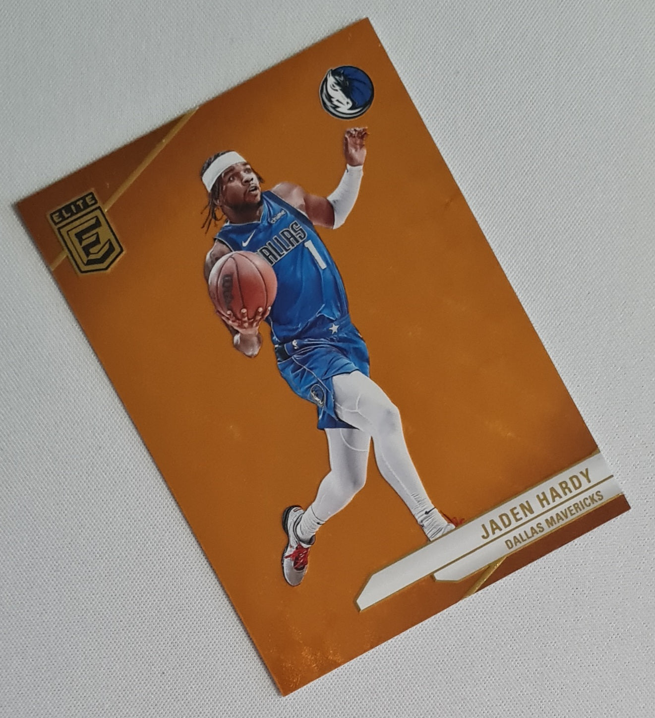 Jaden Hardy - 2023/24 Panini Donruss Elite Basketball NBA Dallas Mavericks #56 Orange