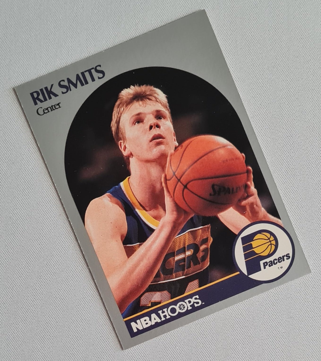 Rik Smits - 1990 NBA Hoops Basketball Indiana Pacers #139