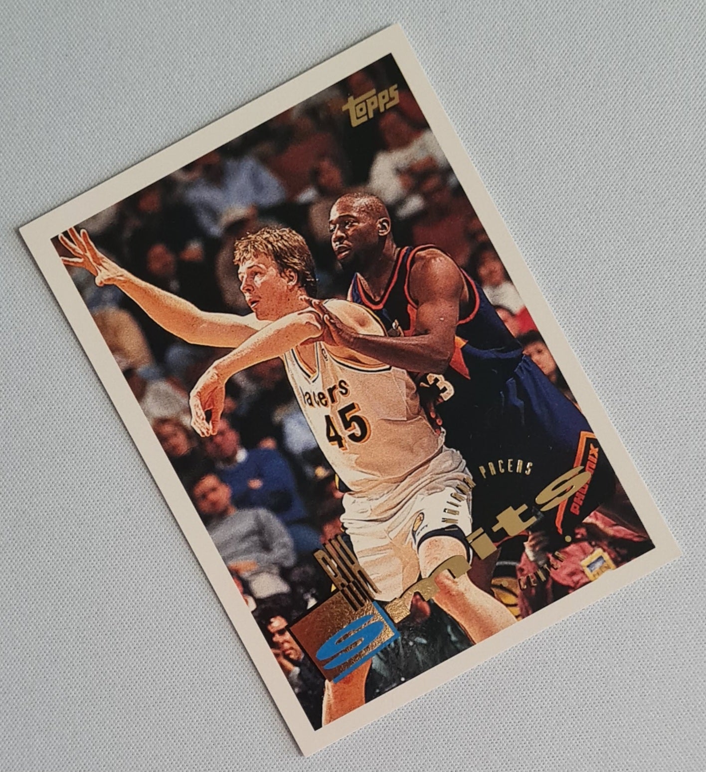 Rik Smits - 1996 Topps NBA Basketball Indiana Pacers #200