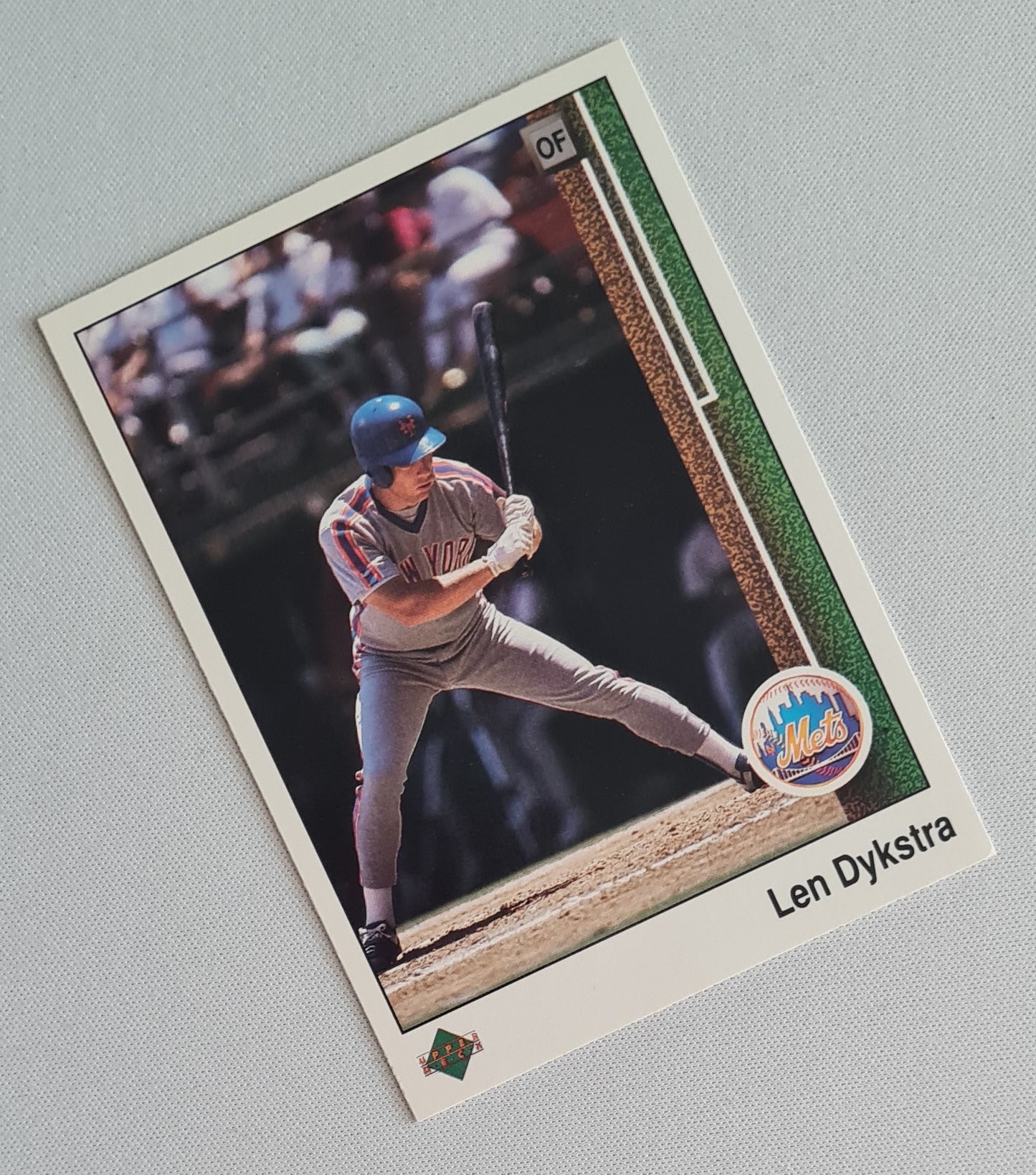 Len Dykstra - 1989 Upper Deck MLB Baseball NY Mets #369