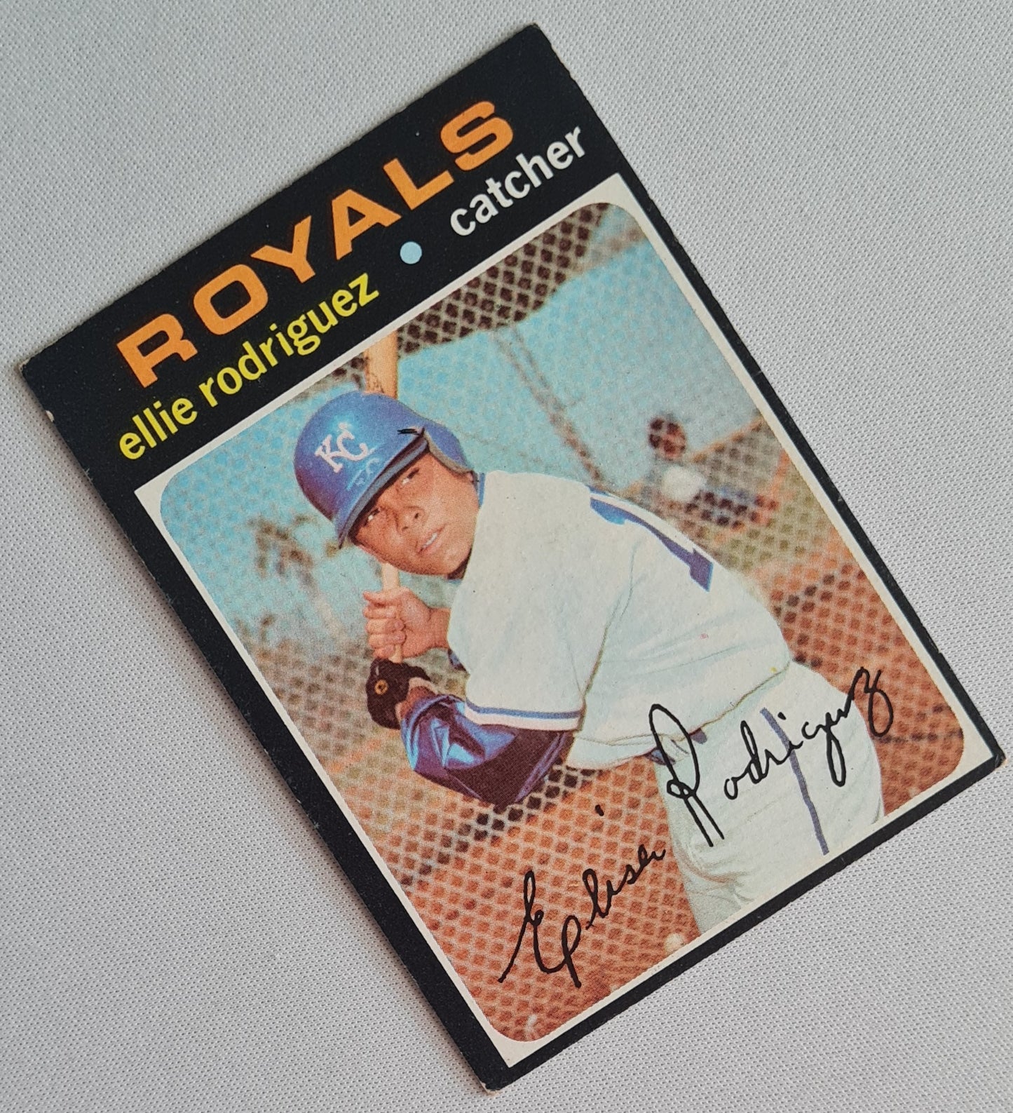 Ellie Rodriquez - TCG Print - Major League Batting Record #344 *Printed Auto