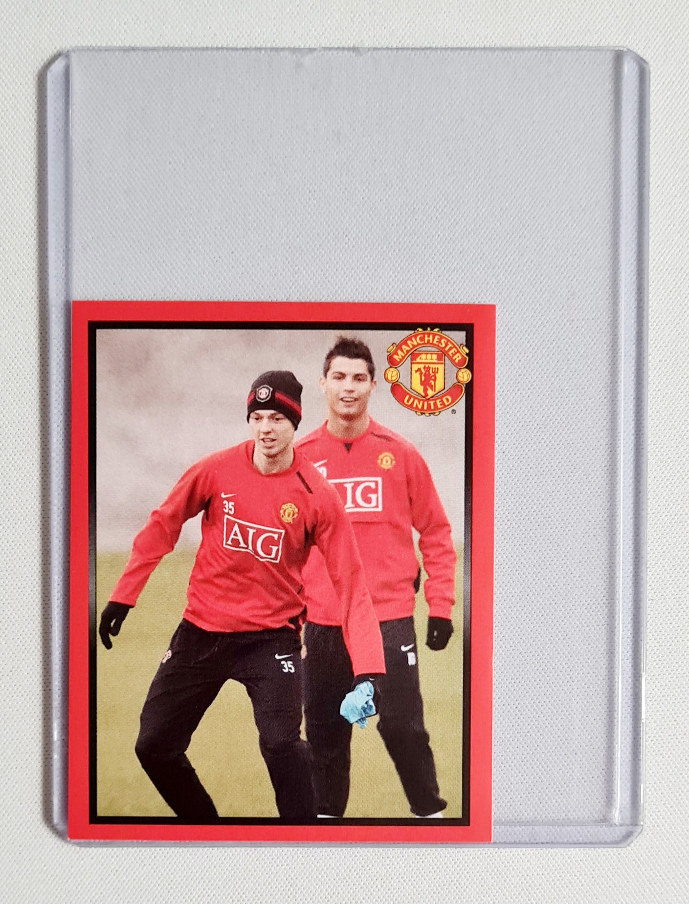 Manchester United - 2008 Panini Soccer Sticker Collection "Card" #142