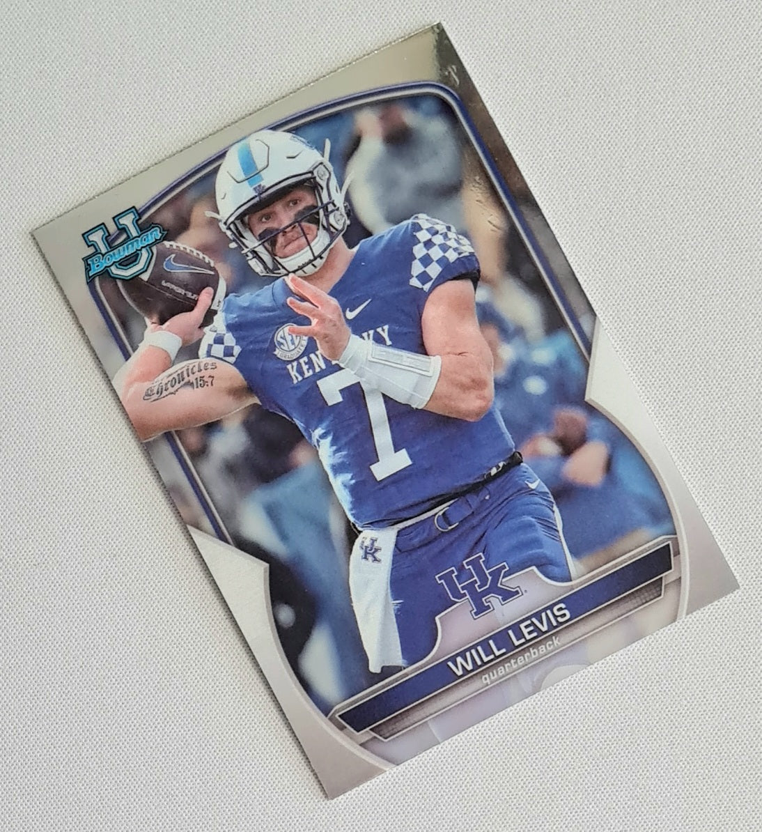 Will Levis - 2022 Topps Bowman U Football - University of Kentucky #5