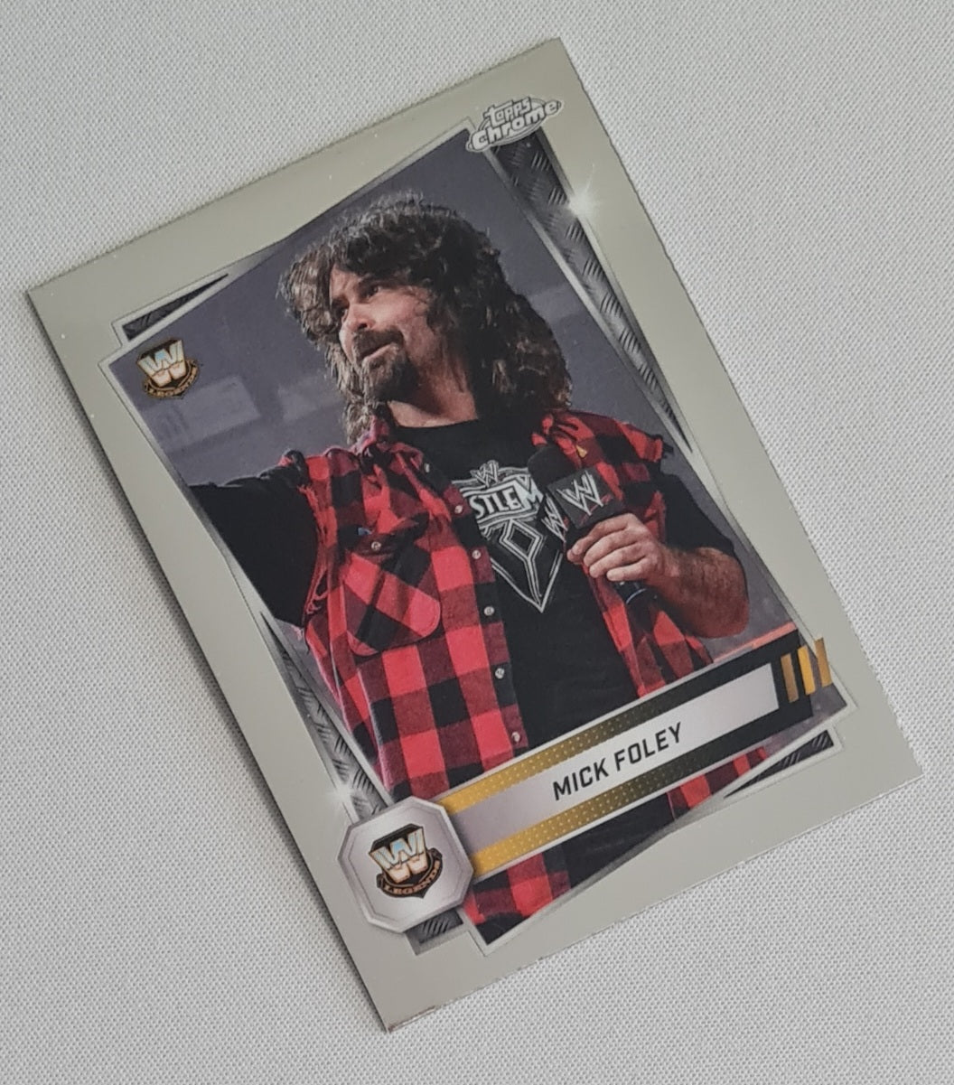 Mick Foley - 2025 Topps Chrome WWE Wrestling Legends #119