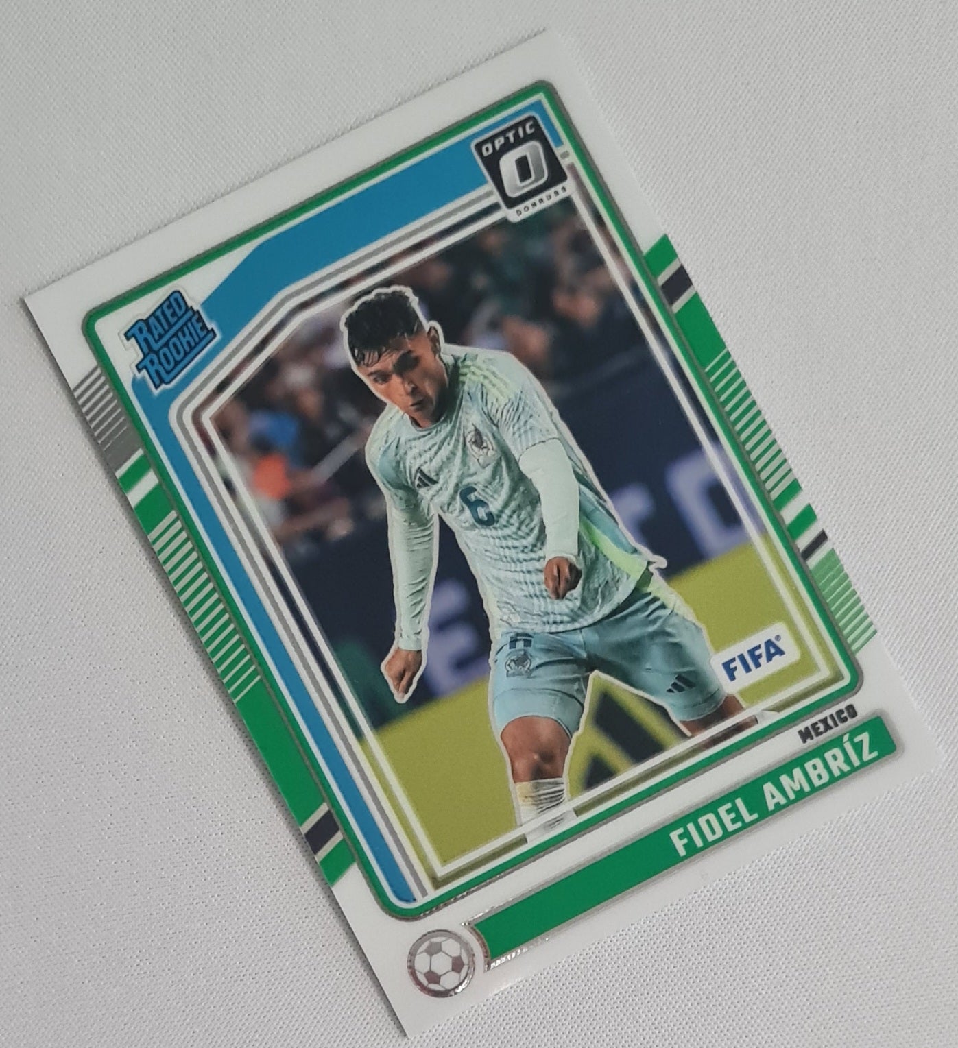 Fidel Ambriz - 2024/25 Panini Donruss Soccer Team Mexico FIFA Rated Rookie #199