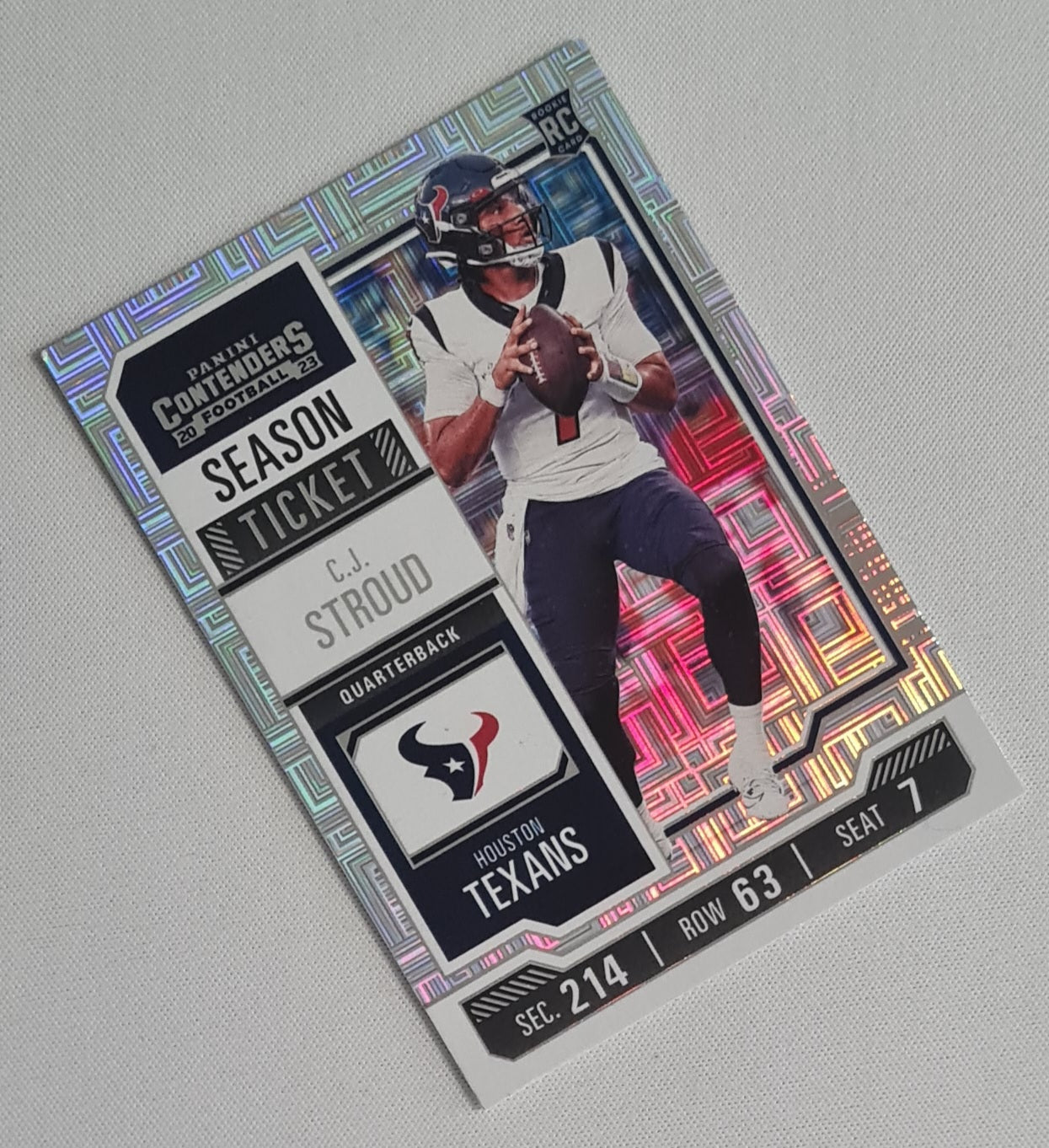 C.J. Stroud - 2023 Panini Contenders Football NFL Texans Season Ticket #40