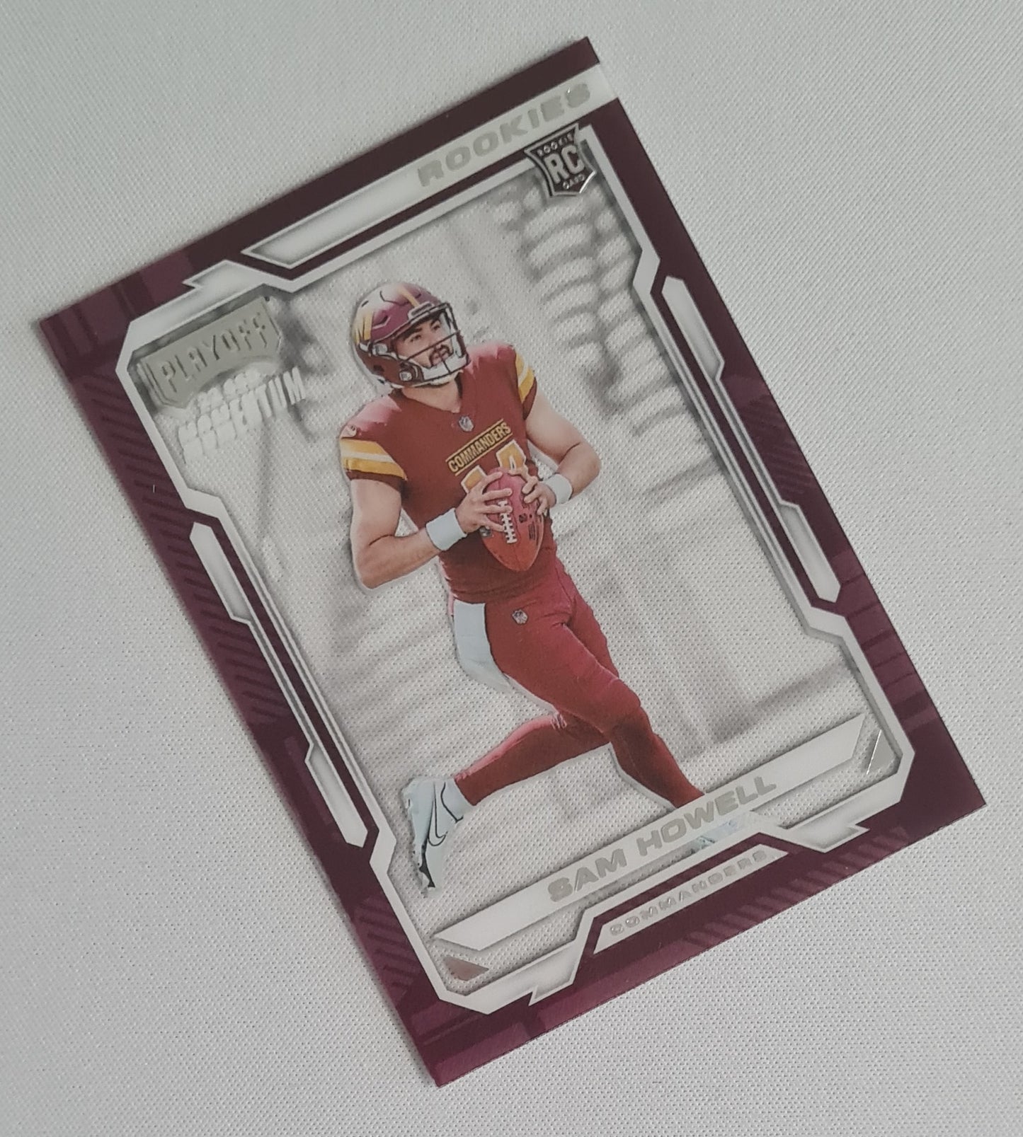 Sam Howell - 2022 Panini Chronicles Playoff Football NFL Commanders (RC) #PMR-5