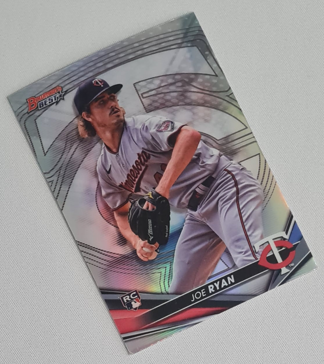 Joe Ryan - 2022 Topps Finest Baseball MLB Minnesota Twins #50 Refractor