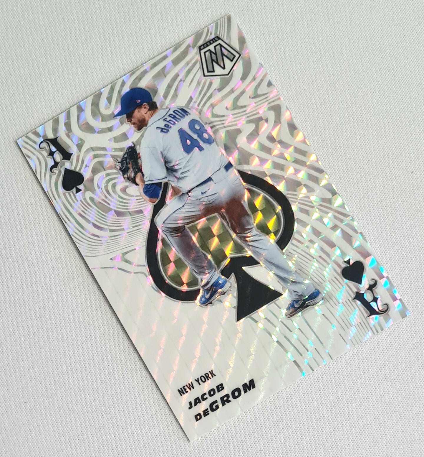 Jacob deGrom - 2021 Panini Mosaic Baseball ACES MLB New York #ACE3