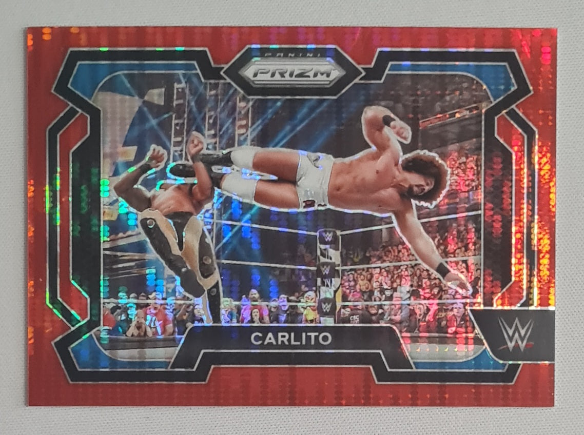 Carlito - 2024 Panini Prizm WWE Wrestling SMACK DOWN #86 Red Prizm /399