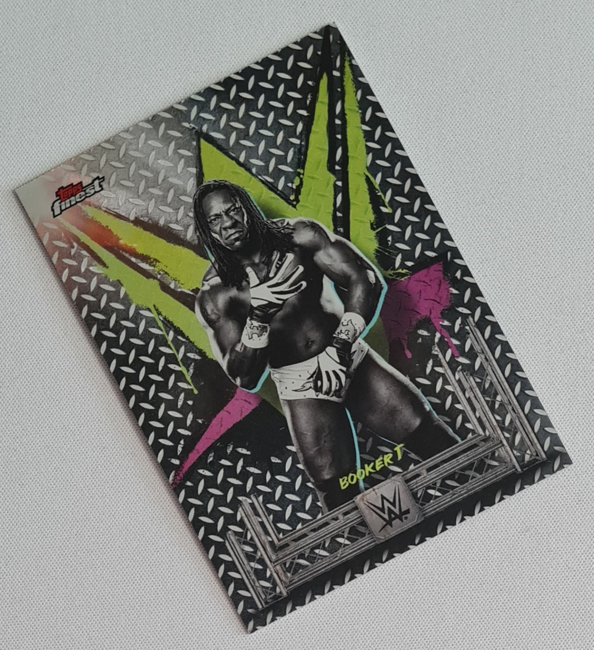 Booker T - 2025 Topps Finest WWE Wrestling #24 Common
