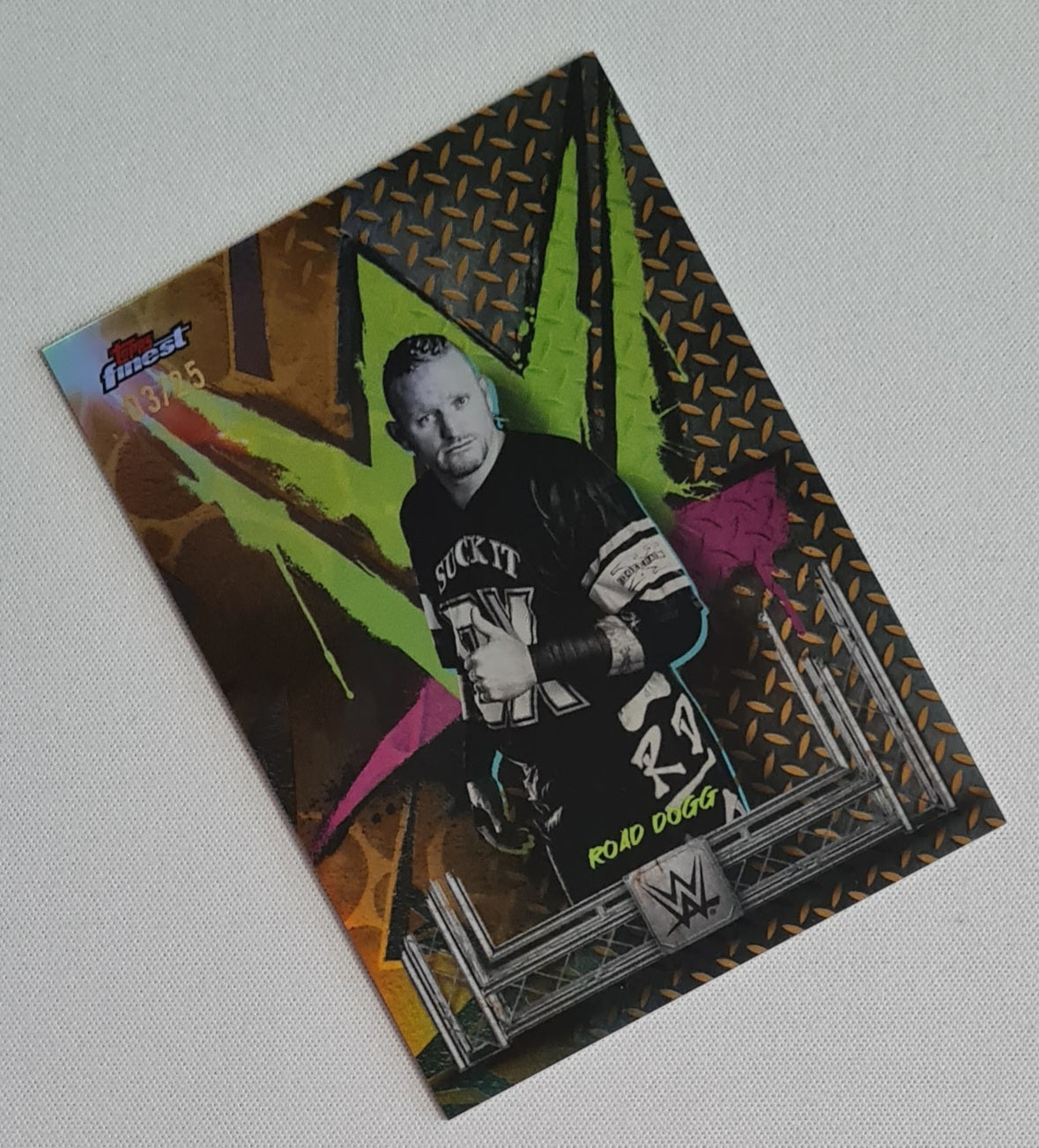 Road Dogg - 2025 Topps Finest WWE Wrestling #112 Uncommon Gold /25