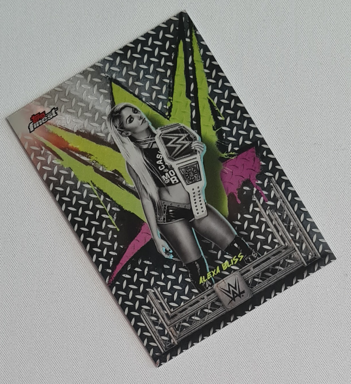 Alexa Bliss - 2025 Topps Finest WWE Wrestling SMACK DOWN #16 Common