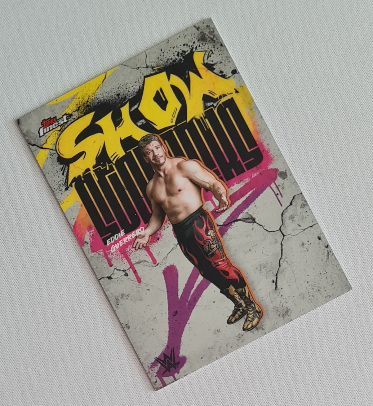 Eddie Guerrero - 2025 Topps Finest WWE Wrestling SHOW STOPPERS #SSS-EG