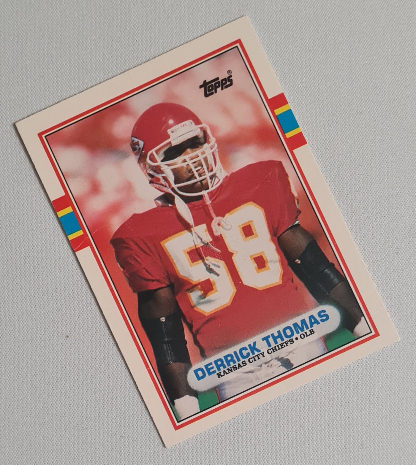 Derrick Thomas - 1989 Topps NFL Football Kansas City Chiefs #90T