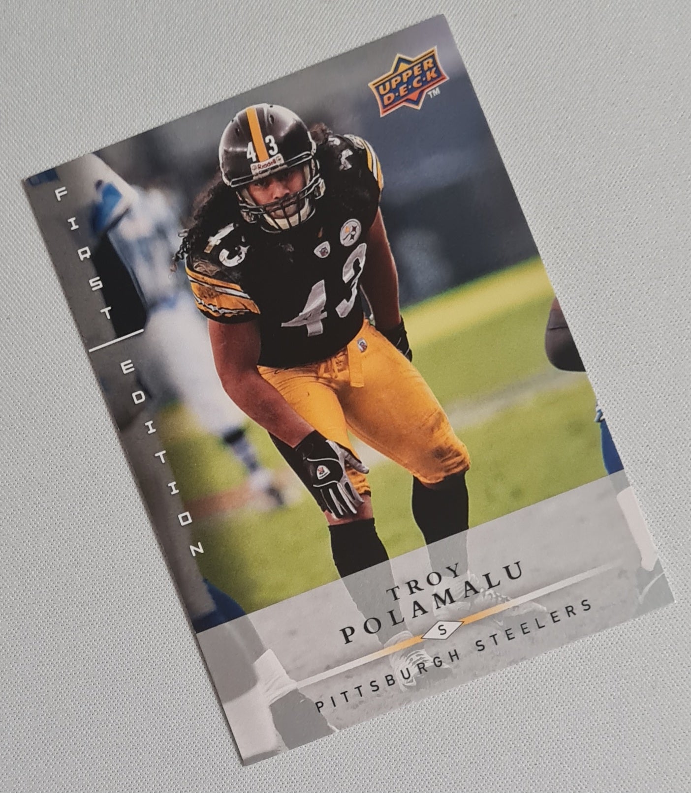 Troy Polamalu - 2008 Upper Deck First Edition Football NFL Steelers #116